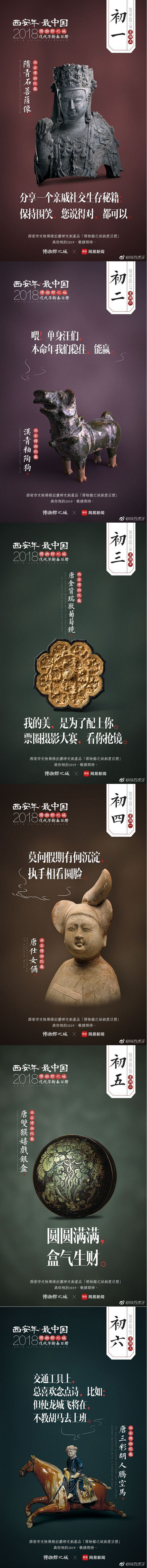 博物馆之城x网易新闻-文物海报2018