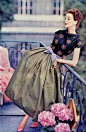 1950s fashion by Jean Patou