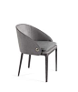 Gianfranco Ferré Rio Chair in Fabric or Leather Upholstery For Sale at 1stdibs