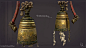 Banishing Bell, Sourav kumar : Here is my attempt of Banishing Bell Texturing. I would appreciate hearing your opinion on this.
My Challenge post link  https://www.artstation.com/contests/feudal-japan/challenges/50/submissions/33881
Concept by Glenn van D