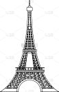 自然美,建筑,巴黎,埃菲尔铁塔,分界线,欧洲,国内著名景点,名声,金属,度假