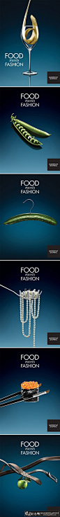 
海报灵感 国外购物中心创意平面欣赏 食物与时尚元素的组合 
知识星球：地产重案