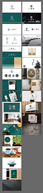 高端茶叶禅意品牌logo设计