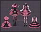 Gothic Lolita Designs by liveloveburndie on deviantART