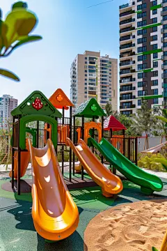 多层住宅小区儿童游乐场