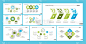 Set of workflow or teamwork concept infographic ch