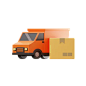 Delivery Truck  3D Icon