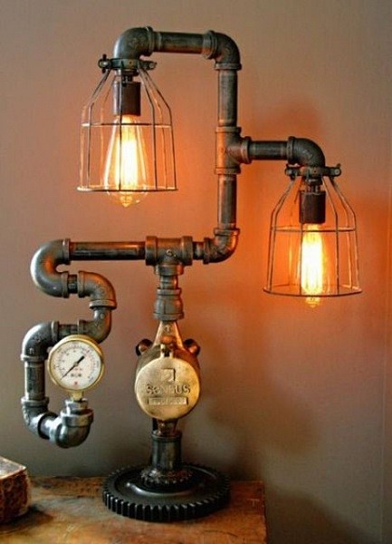 蒸汽时代  北欧工业风格灯具设计