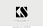 KS, SK, K, S Letters Abstract Logo Monogram