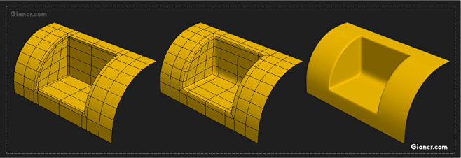 [转载]模型硬表面建模技巧_magic_...