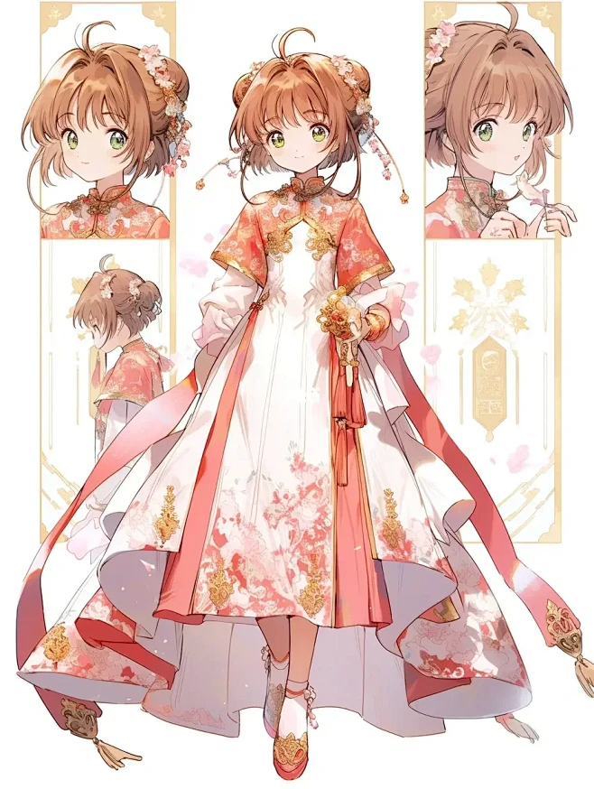 知世的服设丨小樱衣帽间丨旗袍向