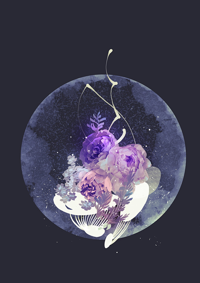 月微_artistic青尘__插画师作品...