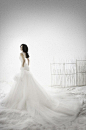 美丽的婚纱，美的意境。 迷尚网 mishang.com