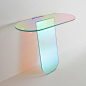 Patricia Urquiola Shimmer console Glas Italia