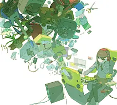 唯美清新，生活气息(没有绅士)_看图_动漫壁纸吧_百度贴吧