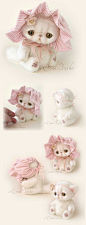 sweet stuffed kittens: 