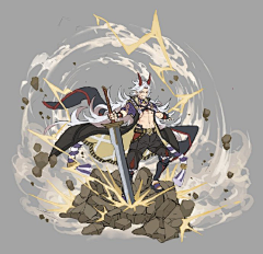 幽山祭月采集到立绘