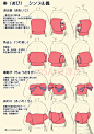 #设计小课堂#  绘师幸翔(id=1106644)的关于日本和服的种类整理，振袖、羽织、带等各不同的着物构造~ ​​​！自己借鉴，转需~