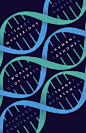 The Mysterious World of Human Genome book cover design: 