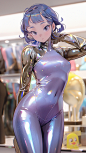 #女の子 なめらかボディ - 爆発狂的插画