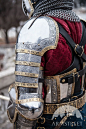 Western Knight's Pauldrons "The King's Guard" SCA