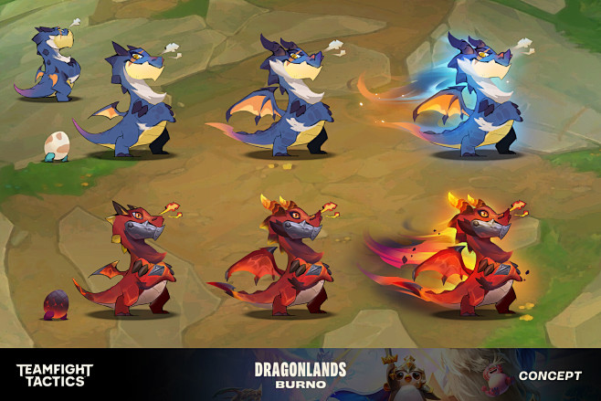 TFT Dragonlands Burn...