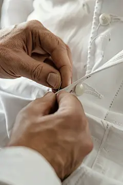 AI数字艺术西装定制西服店摄影图-众图网