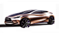 Infiniti Q30 Concept Design Sketch