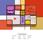 Colourful Lunch Mondrian - Mondrian Bento Box by Yum Tang - food