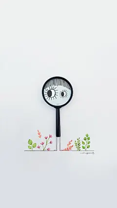创意设计唯美插画安卓壁纸