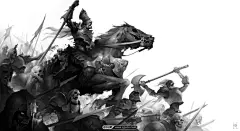 游戏原画插画设计师_hualu_CG绘画作品打包下载,CG窝