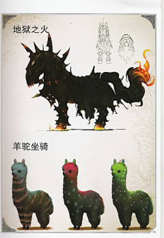 红铃采集到怪物坐骑宠物