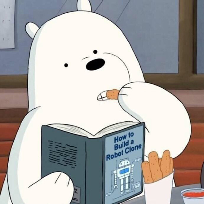 咋们裸熊白熊icebear老公难得一见的吃东西howtobuildarobotclone