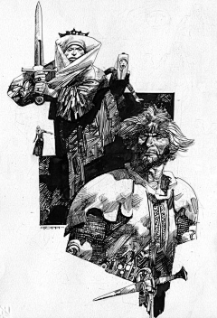 Ansyo采集到Sergio Toppi