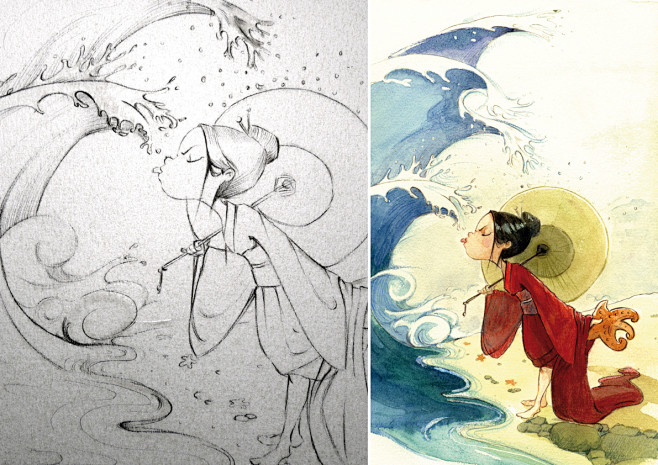 Watercolor Illustrat...