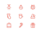 Minimal Christmas Icons