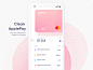 ApplePay  Redesigned apple card banking crypto credit money transaction finance fintech exchange bitcoin visa pay payment revolut bank card wallet figma apple apple pay