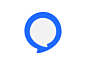 Discuss chat logo real time chat logo
