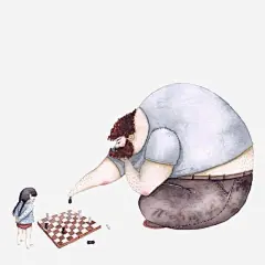 父女父亲节父爱父亲与女孩童年小女孩感恩插画卡通手绘高清素材 父爱 设计图片 免费下载 页面网页 平面电商 创意素材 png素材