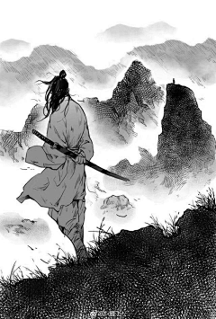 十九号采集到男插画