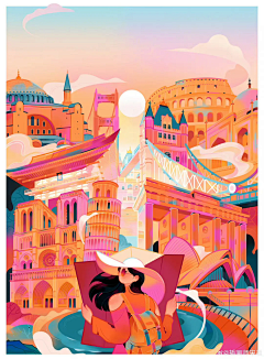 扁平风插画天花板！！宋晨老师yyds - 小红书