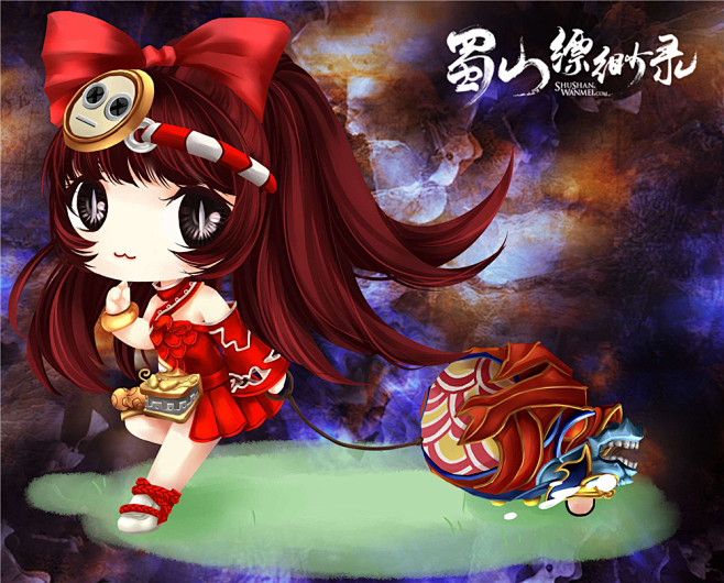 《蜀山缥缈录》玩家向唯美手绘图曝光_蜀山...