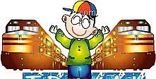 准备坐火车的小孩子eps格式|插画|插图|儿童|儿童图片|火车|列车|旅行|旅游|人物素材|人物图片|矢量平面设计素材|矢量人物|小孩|准备坐火车的小孩子