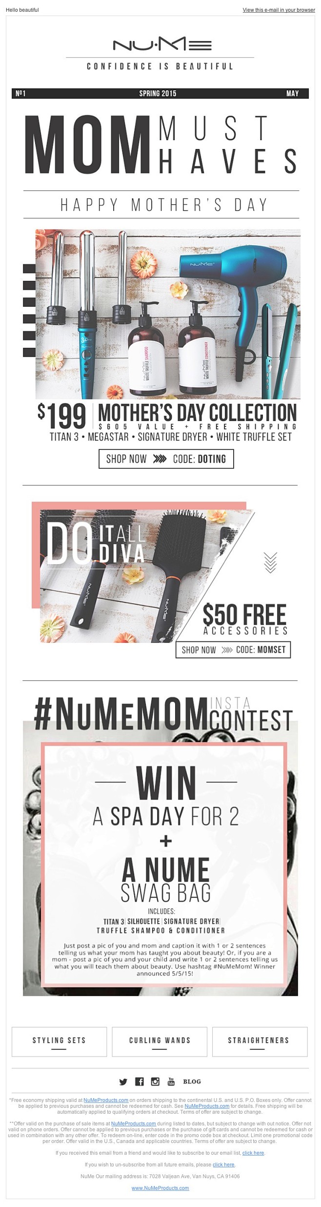 NuMe - Give your mom...