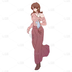 高质量人物插画-少女漫画-美少女