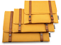 mrkt 原创设计安德森 ANDERSON 帆布电脑保护套，这种黄色很漂亮，复古扣，内部毛毡。 售价:288元