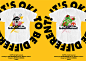Kappa×金羽翼×MOROCO联名款“不同”短袖T恤设计-古田路9号-品牌创意/版权保护平台