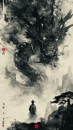 小阿沁呐采集到线稿