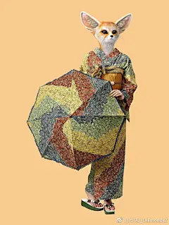 #和服##浴衣##ふりふ#  2017 yukata collection | Part 1    哎呀furifu今年这个头像（？）太可爱了XD！！！ ​​​​
