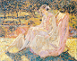 美国印象派画家弗里塞克油画作品欣赏